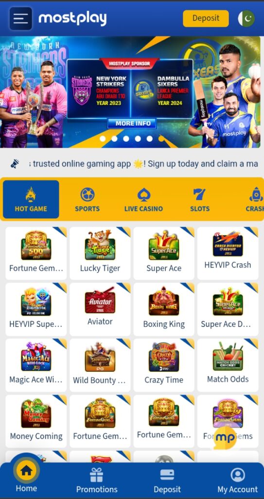 Mostplay game
