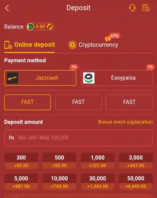 LAAM777 Game Deposit and Withdraw